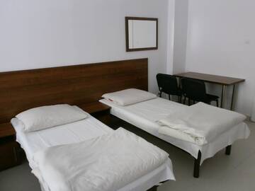 Фото номера Двухместный номер с 1 кроватью Хостелы Twoj Hostel Katowice г. Катовице 2